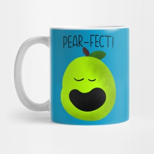 Cute & Funny Pear Design - "Pear-Fect!" Mug